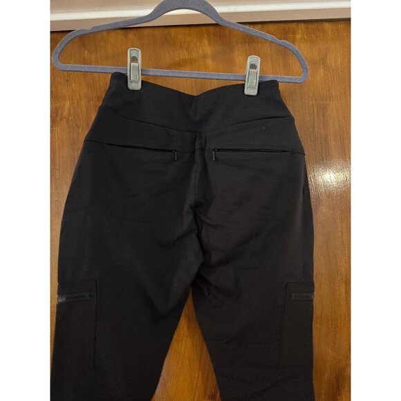 Athleta Headlands Hybrid Cargo Pant Skinny Black Womens Size 4 - Picture 6 of 6